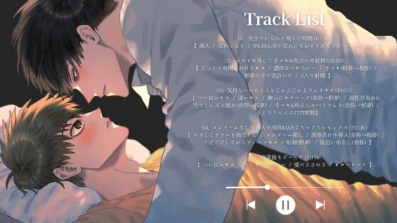 【CP作品 / KU100】家庭教師と生徒が部屋で禁断の関係になる話【第三者視点】