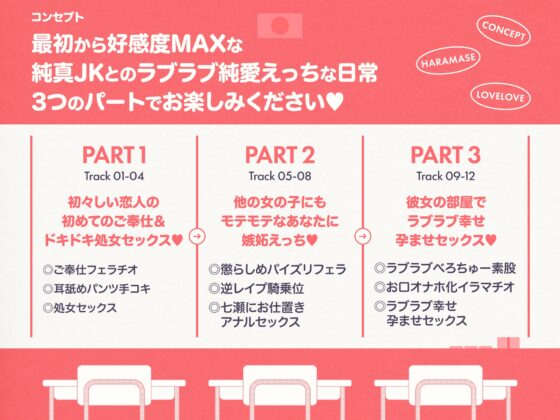 ラブ媚び妊活!! ～好感度MAX純真JKと学園唯一の男子くん～【KU100】 [ホロクサミドリ] | DLsite 同人 - R18