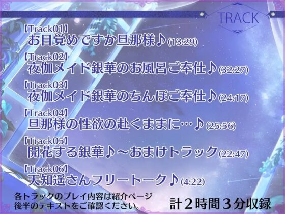 瑠璃雪楼の小夜曲 夜伽メイド銀華の痴態【KU100ハイレゾ】 [パースペクティブ少女幻奏] | DLsite 同人 - R18