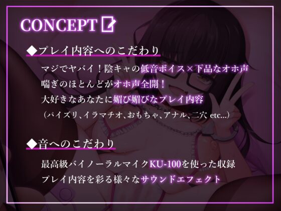 【オホ声/低音ボイス】裏垢で出会った陰キャ喪女は、ネトスト気質の奉仕マゾでした【KU-100】 [いとおかしのみみおか] | DLsite 同人 - R18