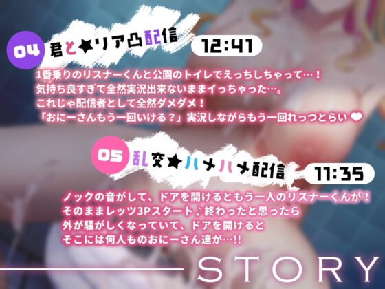 ビッチTuver☆りおちん～今日もリスナー君のために全力どすけべ配信♪～ [R-GRAY] | DLsite 同人 - R18