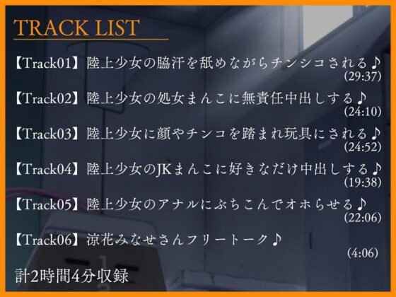 陸上部の彼女 汗で蒸れた彼女の脇とま〇こと尻穴の香ばしいスメルを胸一杯に吸い込んで射精する【KU100ハイレゾ】(パースペクティブ少女幻奏) - FANZA同人
