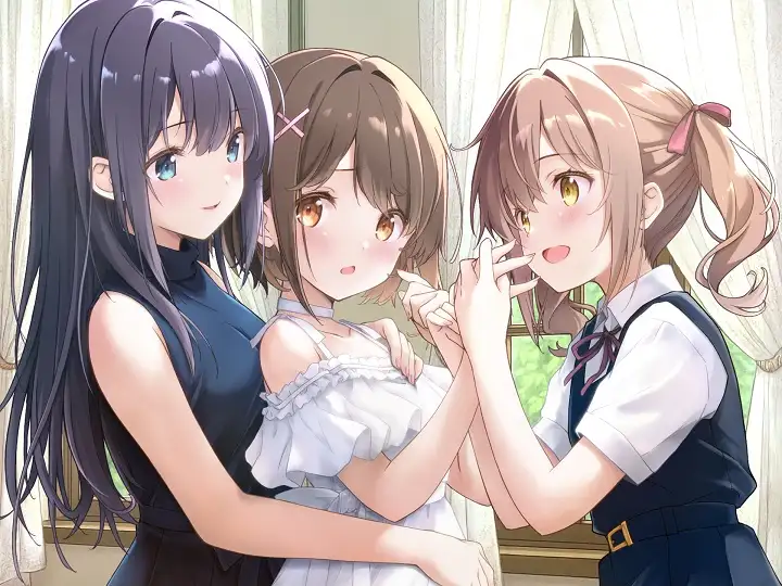 【TS百合】百合のつぼみが花咲く時、僕は私になる【KU100】 [ユビノタクト] | DLsite 同人 - R18