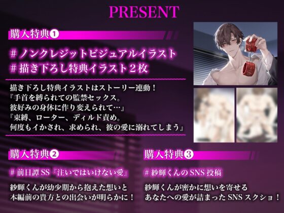 【愛情欲求×連続絶頂】無意識ストーカーな彼が“一方的な愛”を押し付けてくる [°˖✧Lovely Bear✧˖°] | DLsite がるまに