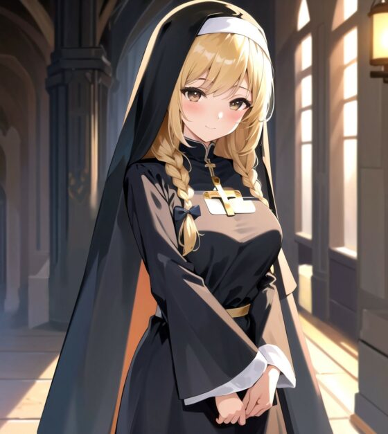 【オホ声】催●アプリで即・堕・ち〜真面目シスターの中出しおまんこ修行〜(ネジ企画) - FANZA同人