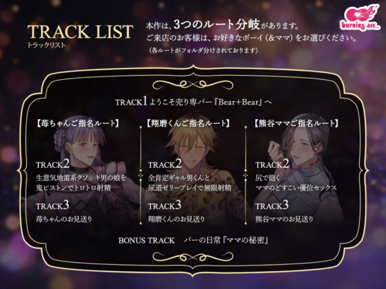 売り専バー Bear＋Bear〜今夜は誰と遊びたい？