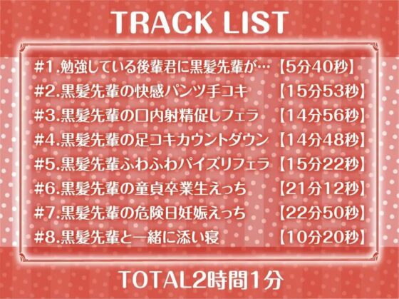 清楚だと思ってた黒髪先輩は中出しOKなドすけべビッチ【フォーリーサウンド】(テグラユウキ) - FANZA同人