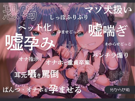 【強制純愛】生イキ双子ロリメイドメスガキ分からせ調教 [もぷもぷ実験室] | DLsite 同人 - R18