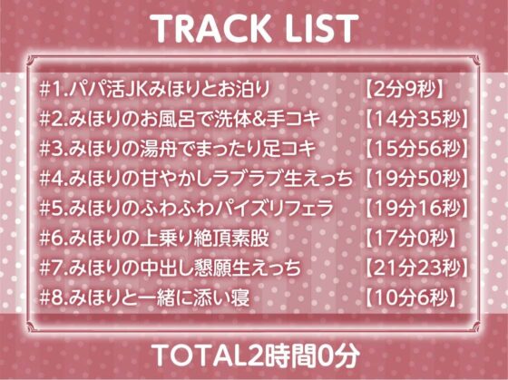 パパ活JKと旅館で密着甘ハメ中出し特別サービス【フォーリーサウンド】(テグラユウキ) - FANZA同人