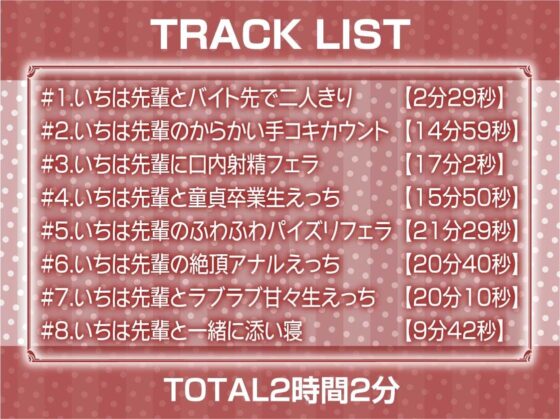 居酒屋バイト先の先輩とのどすけべ生中出し交尾!【フォーリーサウンド】(テグラユウキ) - FANZA同人