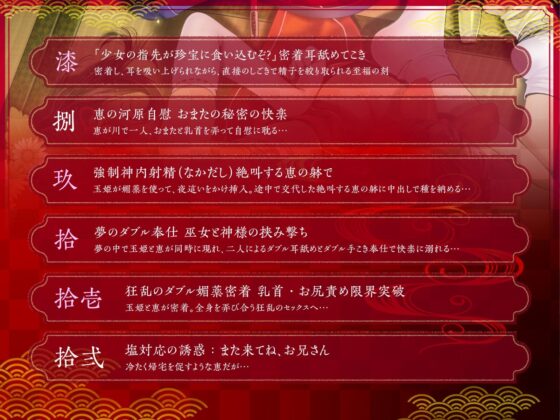 ちっちゃな巫女と神内射精 ～朝も夜も“神様交代”えっち・本殿の儀～ [萌えCute!] | DLsite 同人 - R18