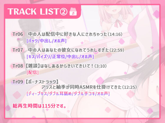 V配信者‘中の人’×オホ声ドスケベえっち〜同じ大学の清楚なあの子は実は…〜(いとおかしのみみおか) - FANZA同人