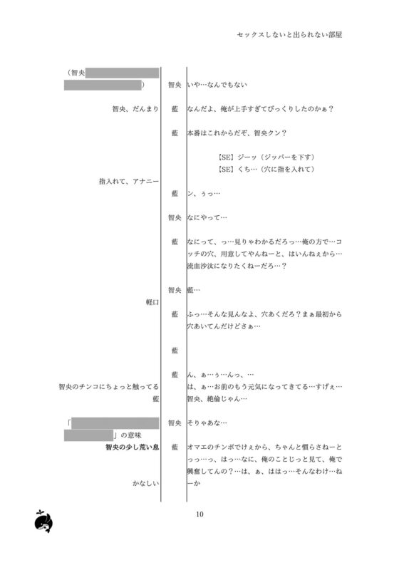 「セックスしないと出られない部屋」 親友のノンケ絶倫攻め×アナニーで自分を慰めていた受け [SivAsh] | DLsite がるまに