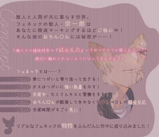 獣人(フェネック)宗くんは初恋を実らせたい! 〜あまあまちゅっちゅっして大好きエッチが止まらない〜