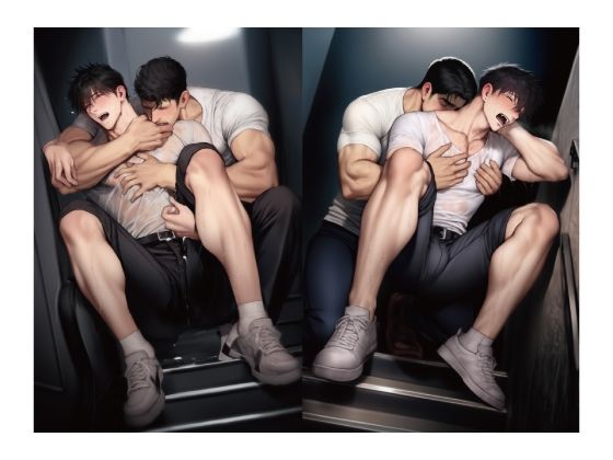 【ノンケ強●掘られ堕ち】喉もケツもバキ鳴きすぎて、階段がヌれたね-こっちの世界にようこそ-