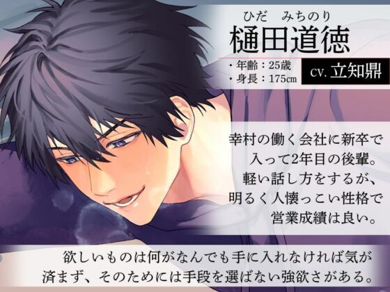 BL掛け合いボイスドラマ『欲しがる後輩』【出演:立知鼎、噛谷】