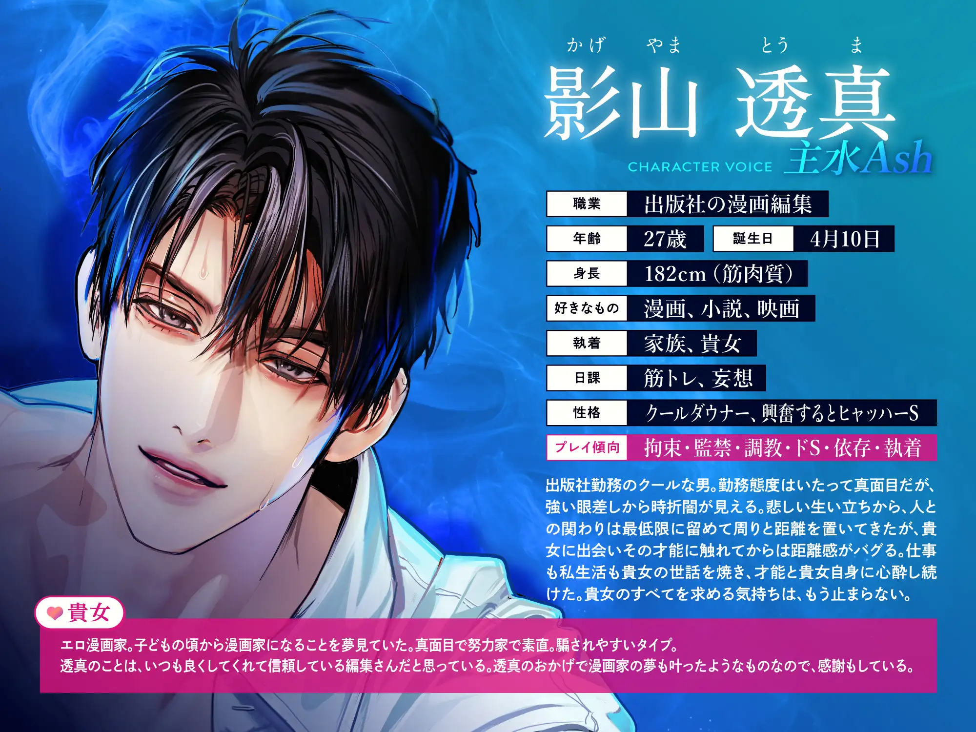 【逃れられない共依存】ウソモノ家族計画～信じていた彼に激重執着監禁されてぐちょぐちょに体も心も堕とされる～ [アスモボイス] | DLsite がるまに