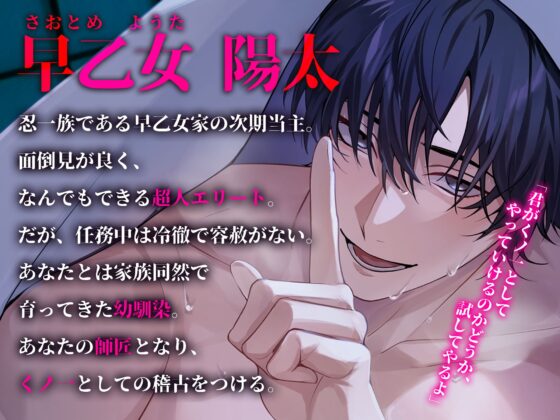 「さ、俺を敵だと思って誘惑してみなよ」恋に堕ちては忍びなし。～現代最強の忍者と『甘くてずるい』エッチ♡♡な房中指南～【弱点ガン責め♡ずっぽりとろきゅんイキ我慢】 [天々赦] | DLsite がるまに