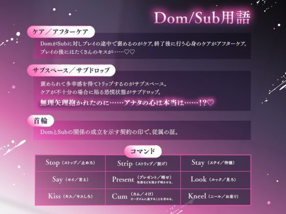 【発情×豹変】Dom後輩宮下くんは溺愛subに激重感情を隠さない【Dom/Subユニバース】