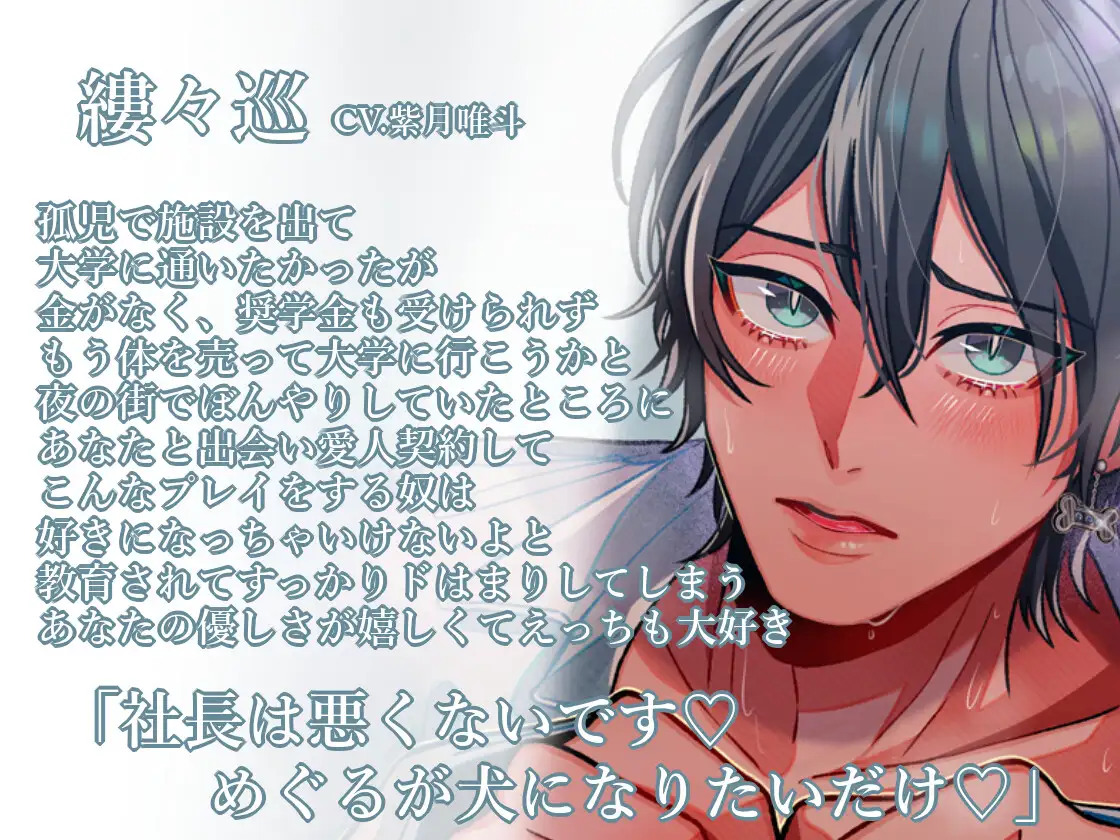 【マゾペット受け×えち媚び両想い×ハピエン】もう一度あなたの犬にしてください！-元愛人ペットはあなたの本命になりたがる-【KU100】 [斉藤しおん] | DLsite がるまに