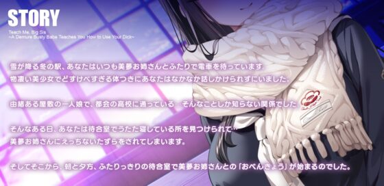 教えてお姉さん～清楚系デカパイJKに教わるおちんちんの使い方～ [青春×フェティシズム] | DLsite 同人 - R18