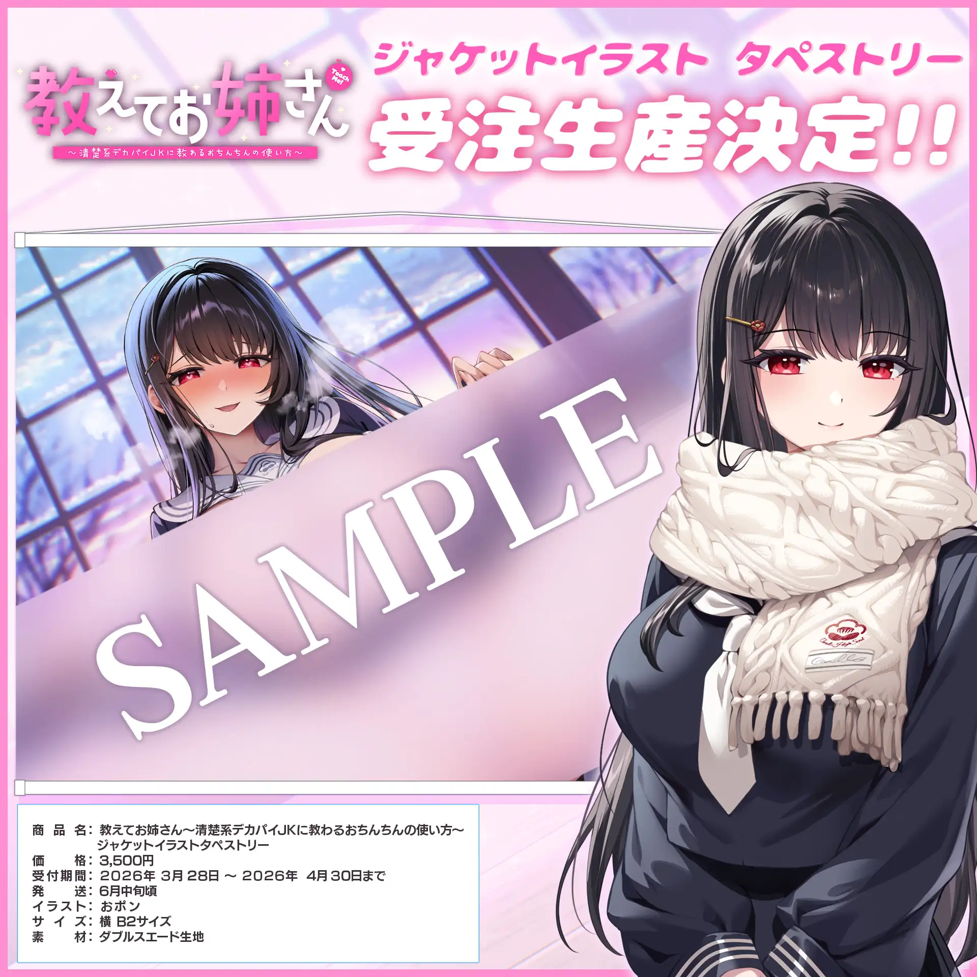 教えてお姉さん～清楚系デカパイJKに教わるおちんちんの使い方～ [青春×フェティシズム] | DLsite 同人 - R18