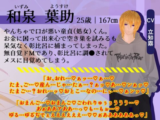 【ドS激ヤバ家主×無自覚ドM強盗くん】空き巣に入って来た強盗くんが好みドストレート超絶ドタイプだったので、自分好みに躾けてみた件