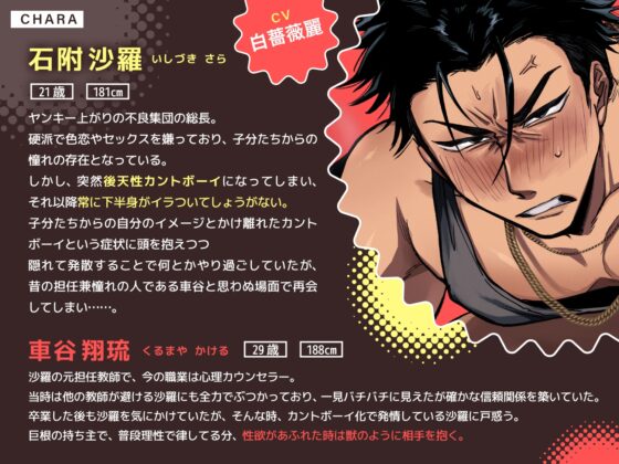 あ！?おめぇはもう俺のセンコーじゃねぇだろが！！～後天性カントボーイ総長はイライラ雌マ〇コに愛情たっぷり注がれて絆される～ [diamant] | DLsite がるまに