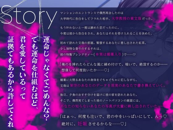 【※※ 強 × 発 情 ※※】東教授の拗らせ溺愛媚薬セックス 〜むかしフラれた相手に激ヤバ執着されています〜