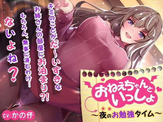 【2時間越え!】おねえちゃんといっしょ ～夜のお勉強タイム～【KU100バイノーラル】 [ちょこうさぎ] | DLsite 同人 - R18