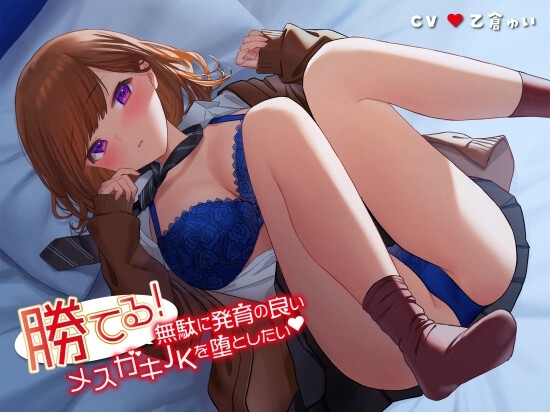 勝てる!無駄に発育の良いメスガキJKを堕としたい [だめニンゲン] | DLsite 同人 - R18
