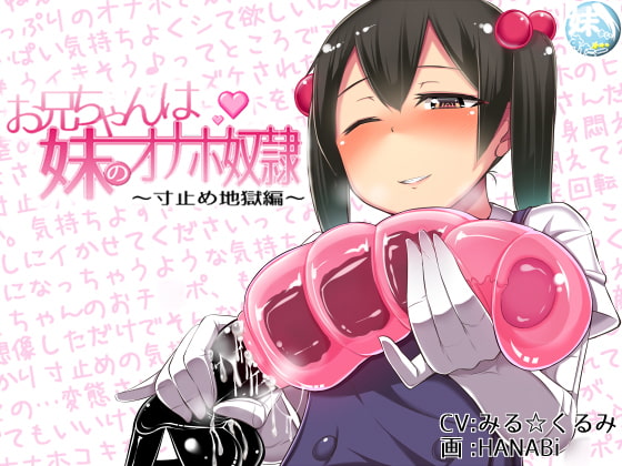 お兄ちゃんは妹のオナホ奴隷～寸止め地獄編～ [妹すたー] | DLsite 同人 - R18