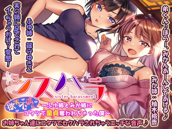 【DL版/KU100】シスハラ～(欲求不満な)ふゆ姉とみか姉にコタツで童貞奪われちゃった僕～ [はーとこれくと] | DLsite 同人 - R18