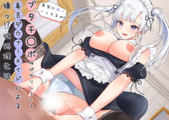 「本当に嫌々ヤってるの!?」ブタチ〇ポ呼ばわりしてくる毒舌ダウナーメイドによる嫌々?性処理生活 [のの庵] | DLsite 同人 - R18