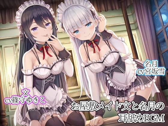 お屋敷メイド文と名月の耳舐めBGM [DL製作班] | DLsite 同人 - R18