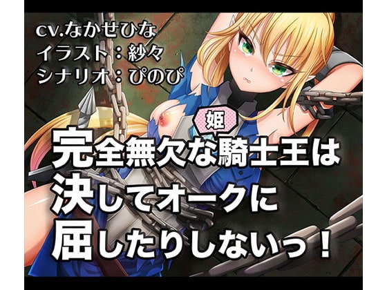 《獸姦NTR》完全無欠な姫騎士王は決してオークに屈したりしないっ!【バイノーラル/ハイレゾ】 [ビーストどん] | DLsite 同人 - R18