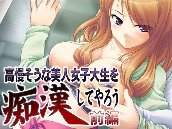 高慢そうな美人女子大生を痴漢してやろう ～前編～ [MooNSHINeR] | DLsite 同人 - R18