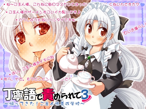 丁寧語で責められて3 ～帰ってきた!ご主人様養成学校～ [GREENWAY] | DLsite 同人 - R18