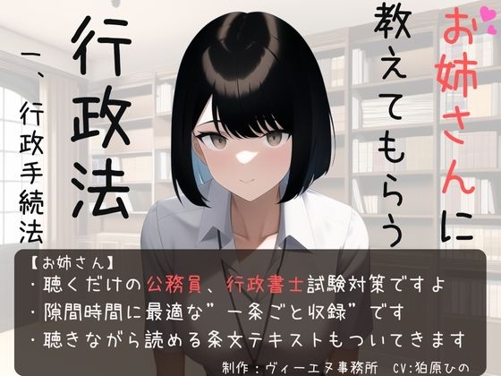 お姉さんに教えてもらう行政法 一、行政手続法 [ヴィーエヌ事務所] | DLsite 同人 - R18