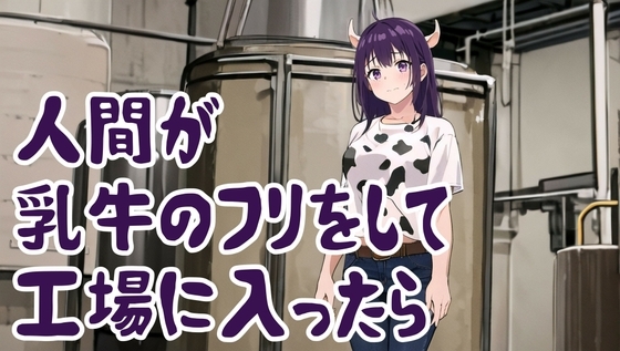 人間が乳牛のフリをして工場に入ったら [みやこ庵Bitter] | DLsite 同人 - R18