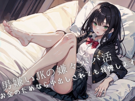 男嫌いJKの嫌々パパ活〜お金のためなら中出しされても我慢します [Loveless] | DLsite 同人 - R18