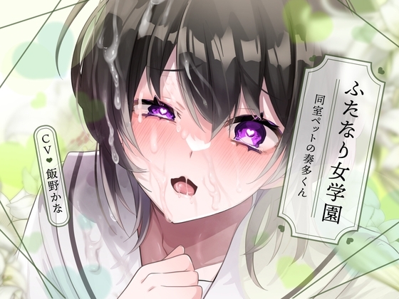 【無知×全校見せつけえっち×ふたなり女子攻め】ふたなり女学園～同室ペットの奏多くん～【KU100/飯野かな】 [スミレのほね] | DLsite 同人 - R18