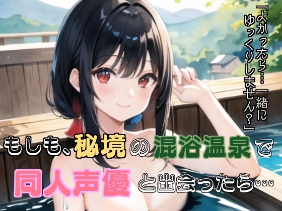 もしも、秘境の混浴温泉で同人声優と出会ったら… [ぬき処・ぬく美屋] | DLsite 同人 - R18