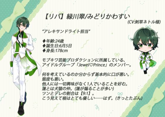 全ては○○のせい ～蓮と翠と愛瑠の場合～ 【CV:雨色オニオン様・刺草ネトル様・秋月勇人様】 [モブの極み] | DLsite がるまに