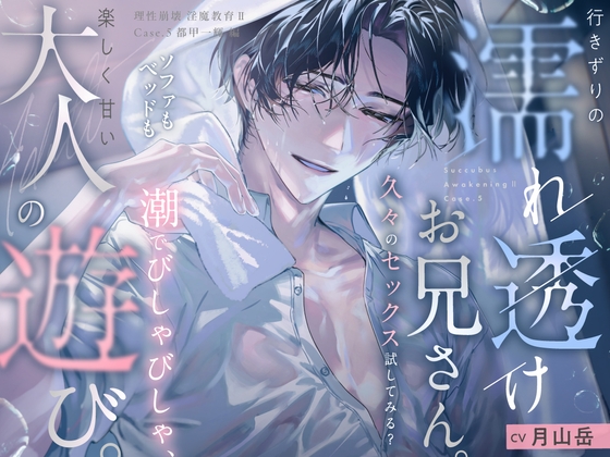 【理性崩壊♦️淫魔教育Ⅱ】Case.5 行きずりの濡れ透けお兄さん。久々のセックス試してみる？ソファもベッドも潮でびしゃびしゃ、楽しく甘い大人の遊び。 [がるまにオリジナル(乙女)] | DLsite がるまに