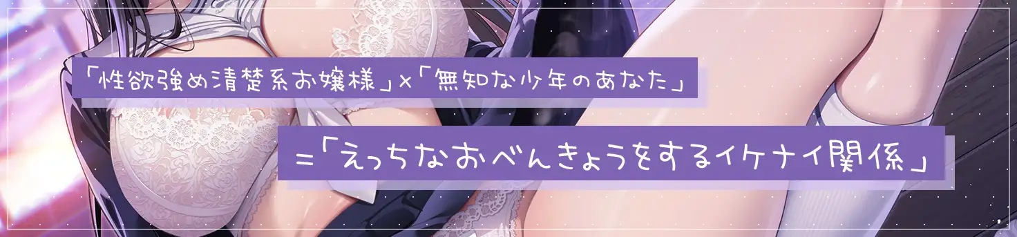 教えてお姉さん～清楚系デカパイJKに教わるおちんちんの使い方～ [青春×フェティシズム] | DLsite 同人 - R18