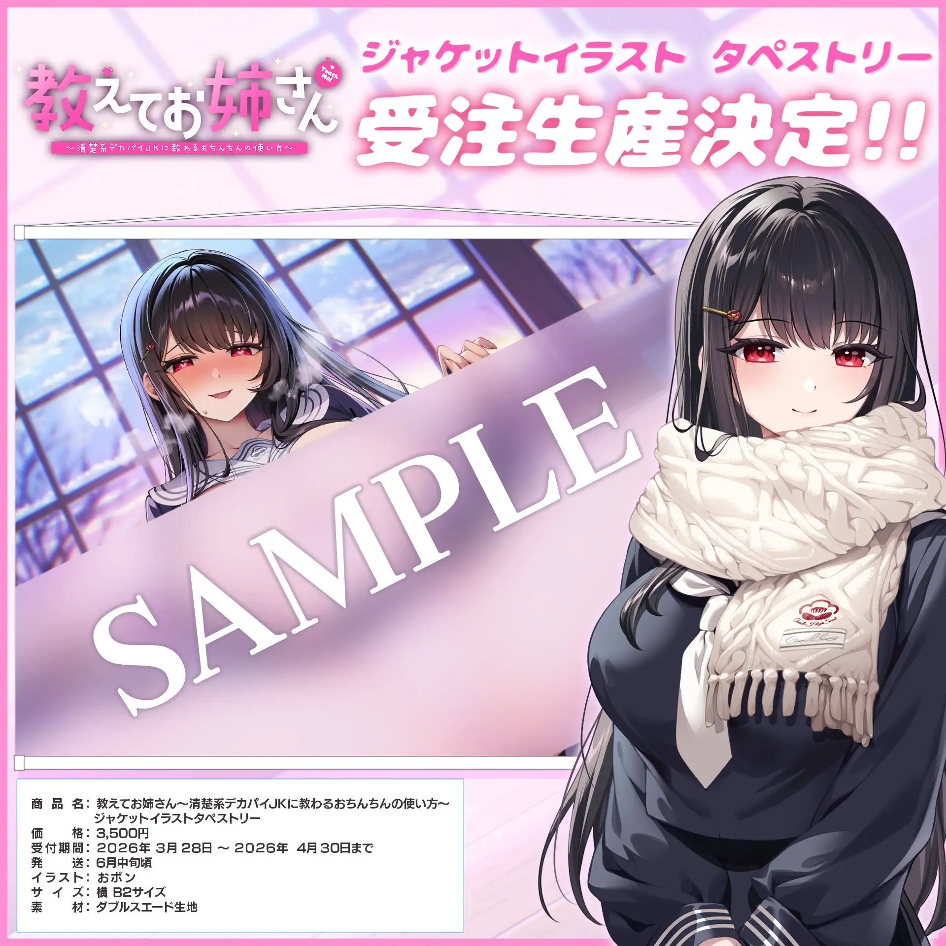 教えてお姉さん～清楚系デカパイJKに教わるおちんちんの使い方～ [青春×フェティシズム] | DLsite 同人 - R18