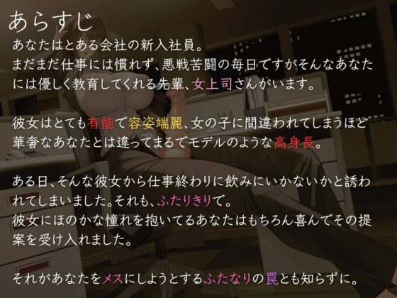 雌堕ち性指導～ふたなり上司に逆アナルで女の子にされちゃう音声～ [男性受け至上主義国家] | DLsite 同人 - R18