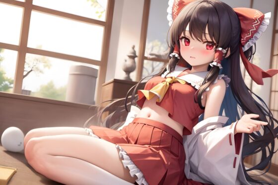 【囁き×KU100】押しに弱い紅白の巫女 〜博麗霊夢とオトフェチ様〜 [俺のフェチボイス] | DLsite 同人 - R18