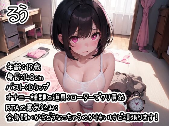 【オナニーRTA実演】やはり声優の20分間リアルタイムアタックオナニーはまちがっていない。【るう】 [いんぱろぼいす] | DLsite 同人 - R18